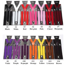 Payment Link For Wholesale Fashion Braces candy Colour clip on Braces Elastic Y-back Suspenders Adjustable Braces