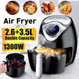 potatoes in air fryer Canada - Intelligent Automatic Capacity Electric POTATO CHIPPER household air fryer multi-functional Oven NO smoke Oil Digital LCD Touch