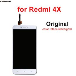 ORIWHIZ Original for XIAOMI Redmi 4X LCD with Frame High Quality Touch Screen Digitizer Replacement Assembly for Redmi 4X LCD Display