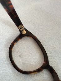 Wholesale- Depp Glasses Top Quality Brand Round Eyeglasses Frame Lemtosh Prescription Lens