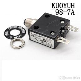 Circuit Breakers Taiwan KUOYUH 98 Series-7A Overcurrent Protector Overload Switch