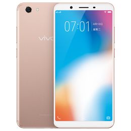 Original VIVO Y71 4G LTE Cell Phone 4GB RAM 64GB ROM Snapdragon 425 Quad Core Android 5.99" Full Screen 13MP AI Face ID Smart Mobile Phone