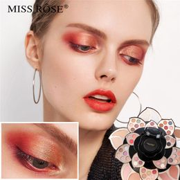 Miss Rose Black Plum Blossom Eye Shadow Palette Brush Lip Eyebrow Powder Makeup Professional Matte Palette Foundation Palette Eyeshadow