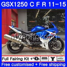 Body For SUZUKI Bandit GSX1250F GSX1250FA GSX1250 C 11 12 13 14 15 Stock blue 310HM.33 GSXF1250 GSX1250C 2011 2012 2013 2014 2015 Fairing