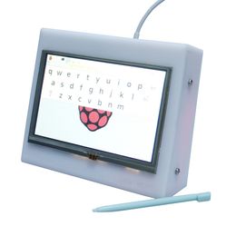 Freeshipping Raspberry pi 3 B+ 5 inch Touch Screen with Case / 5" 800 x 480 HD-MI TFT Display for Raspberry Pi 3 Model B /2B / B+