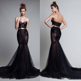 Mermaid Berta 2019 Prom Dresses Lace Helpique Inclusion Sweeded Sweetheart Devals Tucked Plus size special ocn dress