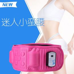 2016 New Slender Ab Shaper Belt Gymnic Toning Tens EMS Waist Belt X5 Times Vibration Massage Anti Cellilute Shake-Shake Belt