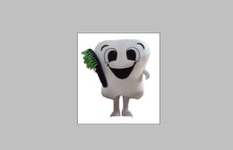 2019 hot new tooth mascot costume party costumes fancy dental care character mascot dress amusement park outfit teeth