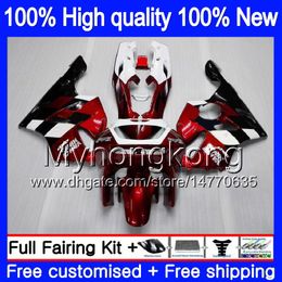 Body For KAWASAKI ZX 636 600CC ZX-636 1994 1995 1996 1997 213MY.0 ZX636 ZX-6R ZX600 ZX 6 R 6R ZX6R 94 95 96 97 Fairings kit Wine red black