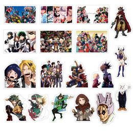 My Hero Academia Anime Peripheral Suitcase Trolley Case Suitcase Sticker Two-dimensional Cartoon Doodle Sticker