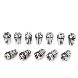 Freeshipping 12Pcs Er25 Chuck Collet 1/8 To 5/8 Inch Spring Collet Set Machine Tool Holder Er25 Collet For Cnc Milling Lathe Tool