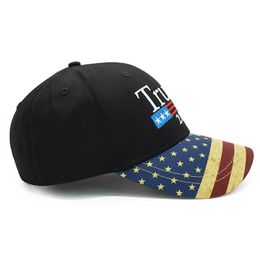 New Vintage Trump Hat USA Flag Baseball Cap Men Women Snapback Hats Embroidery Bone Unisex Casual Gorras