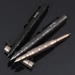 Wholesale EDC Tactical Pen Glass Breaker Aviation Aluminium Outdoor Self-Defense Tactical Tool Women Defence Free Shipping