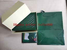 Luxury High Quality Green Watch Original Box Papers Handbag Card Boxes 0 8KG For 116610 116660 116710 116500 116520 3135 3255 4130299i