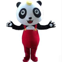 2019 High quality Panda Mascot costume Adult size Leisure Panda Mascot costume EMS Free shipping