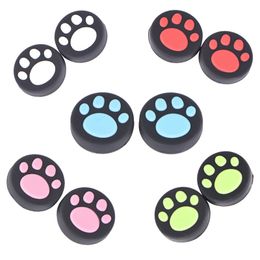 Cute Silicone Analog Thumb Stick Grips Cover for PlayStation 4 PS4 Pro Slim for PS3 Controller Thumbstick Caps for Xbox 360 One