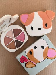 So hübsch! Faced Make-up-Palette Pretty Puppy 6 Farbe Mini Matte Schimmer Lidschatten-Palette