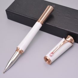 Luxus Monaco Prinzessin Grace Kelly Gelschreiber mit Diamant-Cap Design School Bürobedarf Hot Verkauf Schreib MB Marken Geschenk Pens Glatte
