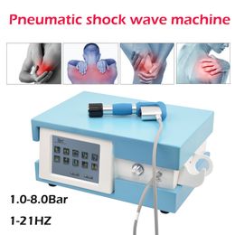 Pneumatic shock wave therapy equipment ED Extracorporeal Therapy shockwave machine knee back pain relief cellulites removal