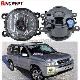 2x LED Fog Lights For NISSAN X-Trail T31 Closed Off-Road Vehicle 2007-2014 Car styling DRL LED Daytime Running Lamps