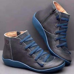 Cheap Leather Ankle Boots Women Oferta Online | DHgate.com