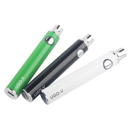 510 eGo Ugo V Vape Pen Preheat VV Vaporizer Battery Pens UGO-V eCig Vapes Smoking E Cigarettes Bottom Charge Battteries