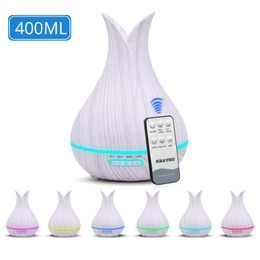 Remote Control essential oil diffuser Air humidifier cool mist maker with remote control aroma diffusers ultrasonic mist fogger Y200113