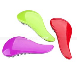 Best Price Magic Hair Styling Salon Detangling Comb Children use Hair Brush Comb Tangle Hair Care with 7 Colours