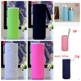 Protable Water Drink Bottle Cooler Carrier Breathable Insulated Cover LC