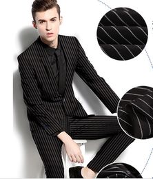 Cool Plaid suit Groomsmen Notch Lapel Wedding Groom Tuxedos Men Suits Wedding/Prom/Dinner Best Man Blazer(Jacket+Tie+Pants) 10