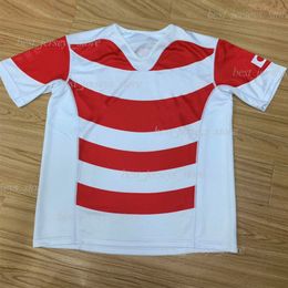 -2221 Herren Kurzarm-Rugby Uniform Team Uniform Trainingsanzug Klassisches Rugby-Trikots Besten Verkauf 16 Jersey