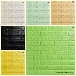 Creative 3D Stereo Waterproof Wallpaper Stone Brick Background Wall Stickers Wall Paper Living Room Hotel Study Wallcovering DBC DH1157-1