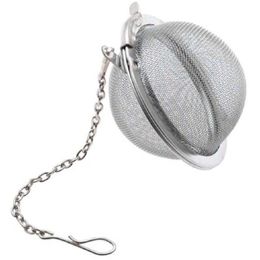 Stainless Steel Tea Pot Infuser Sphere Locking Spice Tea Ball Strainer Mesh Infuser tea strainer Philtre infusor Free Shipping LX8743