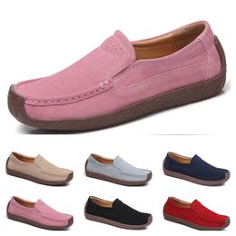 Neue Mode 35-42 Eur neue Damen-Lederschuhe Bonbonfarben Überschuhe Britische Freizeitschuhe kostenloser Versand Espadrilles #twenty