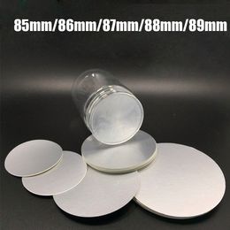 200pcs 85mm/86mm/87mm/88mm/89mm PP/PE/PET/HDPE/Glass/Acrylic Eletric Induction Aluminium Foil Sealing Gaskets/Pads Bottles