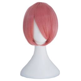 Size: adjustable Select Colour and style 1pc Synthetic New Accessories Wig Short Bob Straight Heat Resistant Wigs 30CM