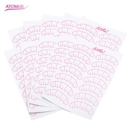 4 Types Eyelash Extension Lash Sticker Adhesive Pad Under Eye Tape False Individual Eyelash Extension Practise Sticker