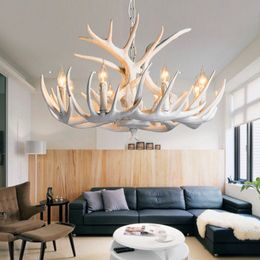 9 + 3 Elk Pure White Antler Chandelier Living Room Lighting 9 + 3 Elk Pure White Antler Chandelier Living Room Lighting