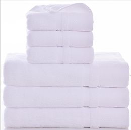 white towel pure cotton thick adult bath towel 70 x140cm long-staple cotton 450g used for five-star hotel guesthouse factory direct sale buy