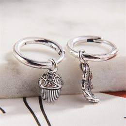 New 100% S925 Sterling Silver Acorn & Leaf Hoop European Pandora Style Fashion Jewelry For Women From Charmspandora, $12.07 | DHgate.Com
