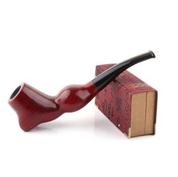 Red Sandalwood Handmade Pipe Creative Wooden Pipe Tobacco Tool