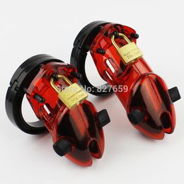 Plastic Cb6000 Male Chastity Device Estim Electro Shock Cock Cage Sex Toys For Men Chastity Belt Adult Sex Game SH190727