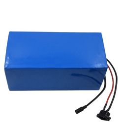 Free Tax 60 Volt 1000W Power Electric Bike battery 60V 12AH Ebike Lithium ion battery with 15A BMS PVC case + 67.2V 2A Charger