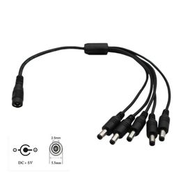 1pc 2.1 x 5.5mm DC Power 12V Male Jack Adapter Plug Connector for CCTV CameraNEW