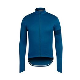 Mens Rapha Pro Team Cycling Long Sleeve Jersey MTB bike shirt Outdoor Sportswear Breathable Quick dry Racing Tops Road Bicycle clothing Y21042114