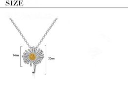 Мода-Оптовая новая мода Маргарита дизайн стерлингового серебра 925 кулон ожерелья Для женщин ювелирные изделия Рождественский подарок