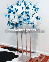 New style festival stage props big gold mental floral big flower ball stand for wedding party decoration rental best1199