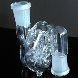 10 Style Glass Ash Catcher For Bong Hookahs 6cm & 8cm Swiss Perc Ashcatcher14.4 18.8 joint male female Dab Rig