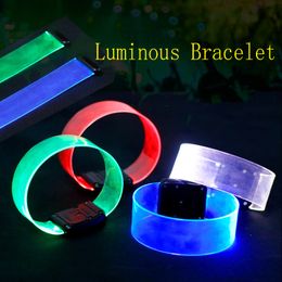 Led Magnetic Luminous Bracelet Concert Party Get Together Supplies Party Gifts Atmosphere Props Free Shipping By DHL