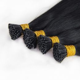 I-tip Pre-bonded in Human Brazilian Hair 1g strand, 150g set, 16'' 18'' 20" 22'' 24'' Stick Hair Extensions free express